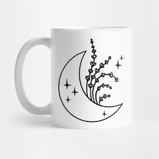 Boho chic Moon art T-Shirt Mug